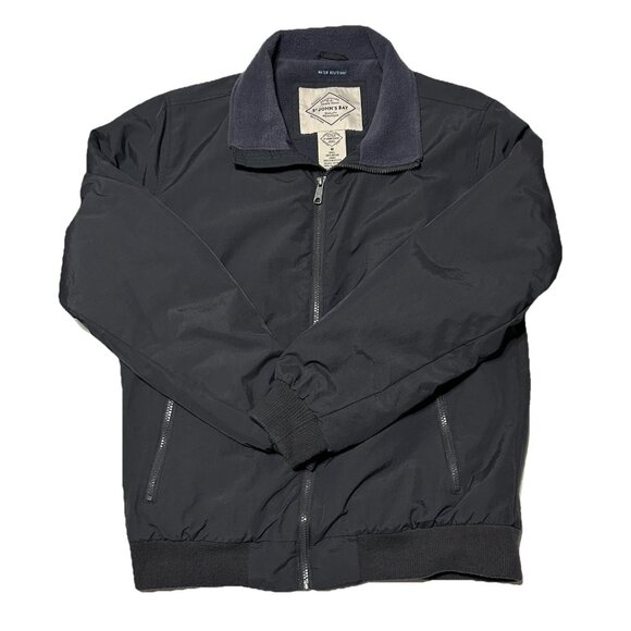 St. John's Bay Water Resistant Men's Dark Gray Full-Zip Jacket Size Medium - Picture 1 of 9
